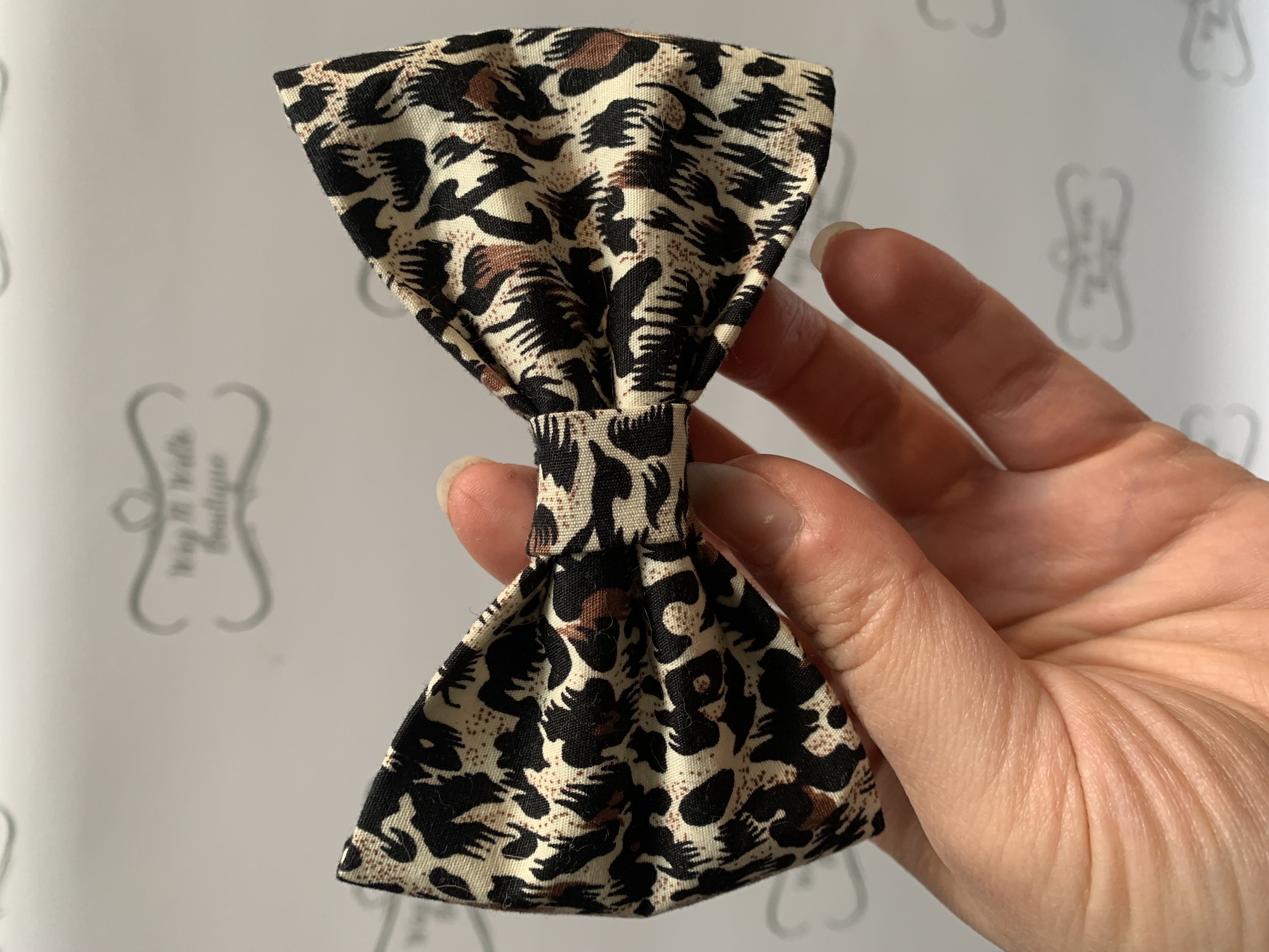 Leopard Bow Tie 