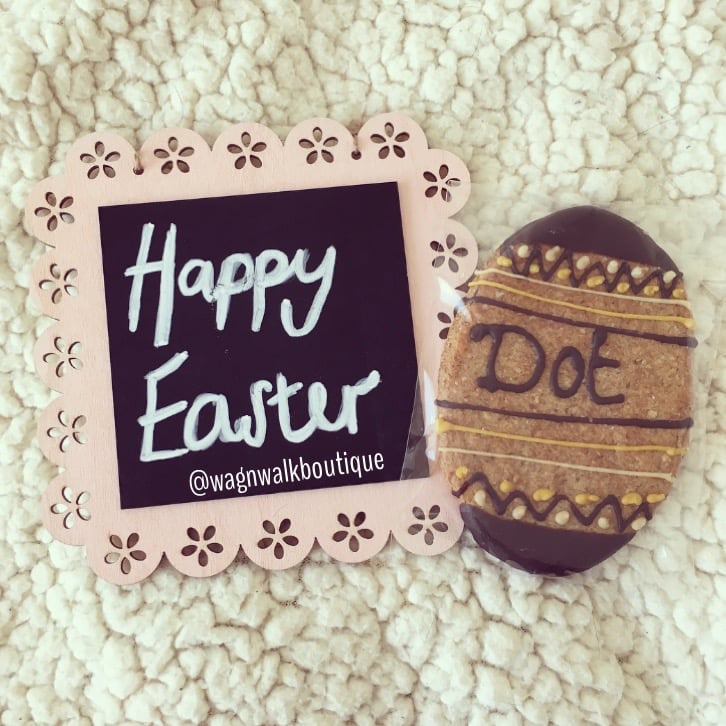 Personalised Easter Egg Biscuit